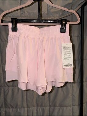 Lululemon Pink Pearl Shake It Out Shorts 2.5”